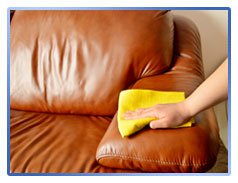 Dry-cleaning of leather furniture (Kiev)
