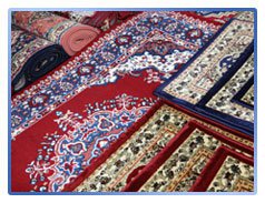 Dry-cleaning of carpets